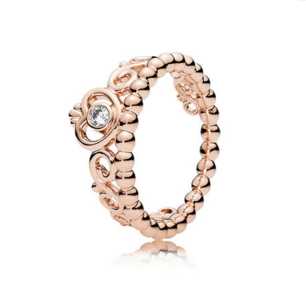 Pandora “My Princess Tiara” Ring, Rose